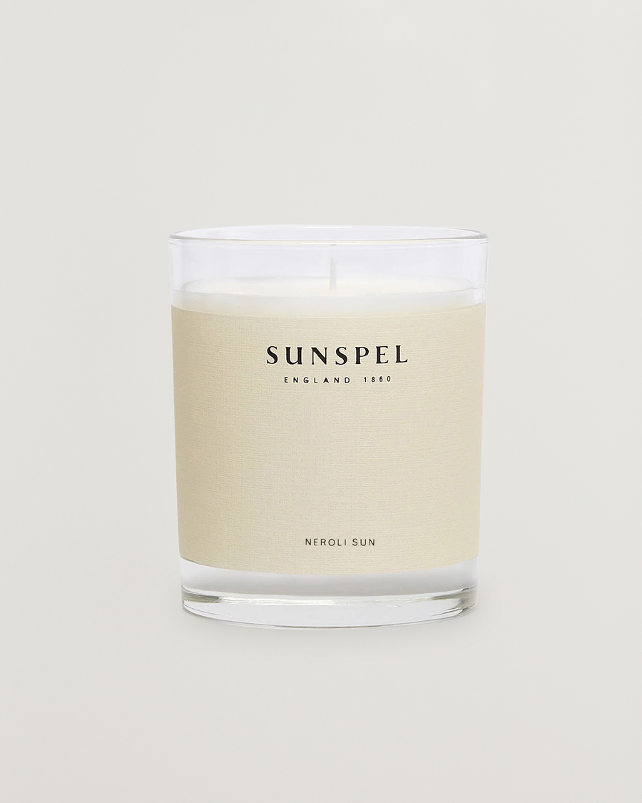 Herr | Doftljus | Sunspel | Neroli Sun Candle 185g