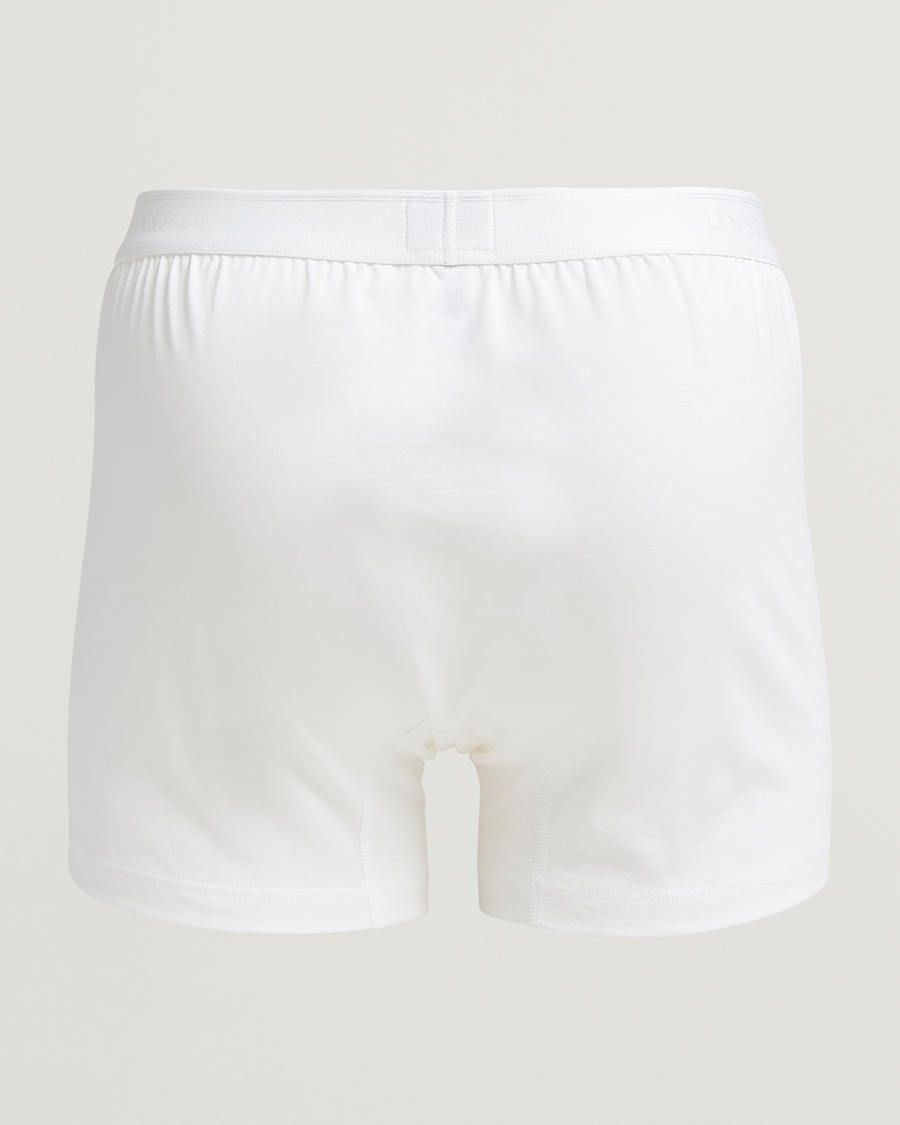 Herr | Underkläder | Sunspel | Superfine Two Button Cotton White