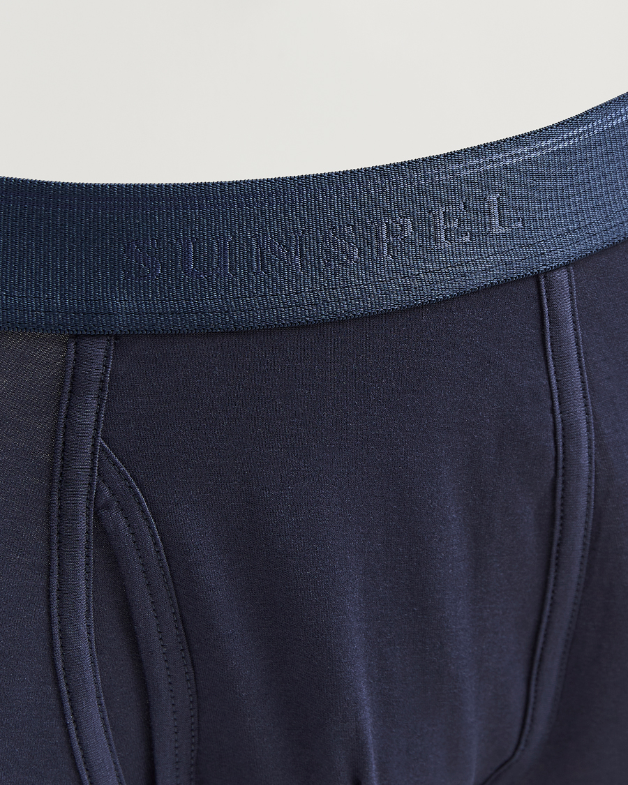 Herr | Underkläder | Sunspel | Superfine Cotton Trunk Navy
