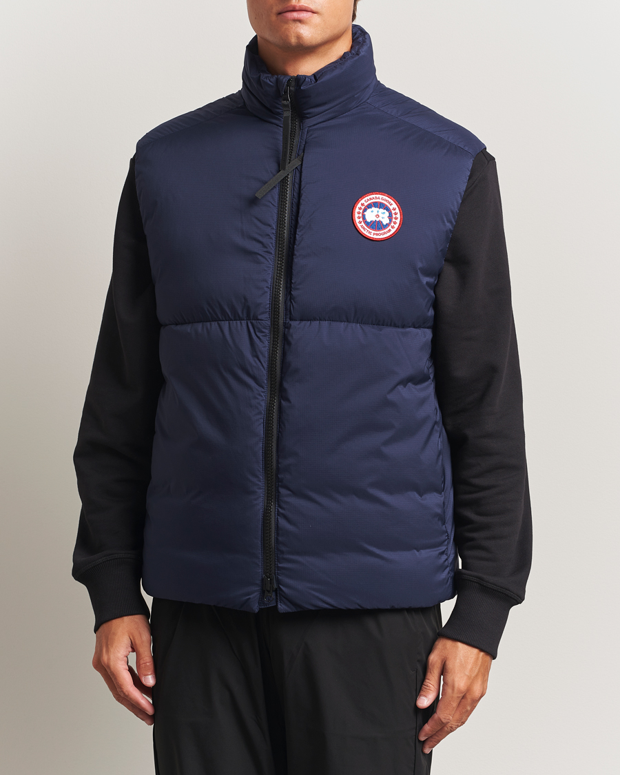 Herr | Jackor | Canada Goose | Lodge Vest Atlantic Navy