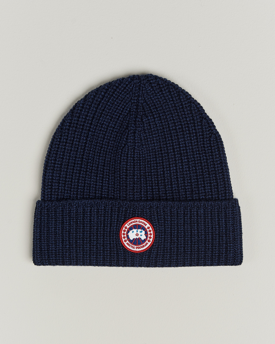 Herr | Mössor | Canada Goose | Rib Toque Navy Heather