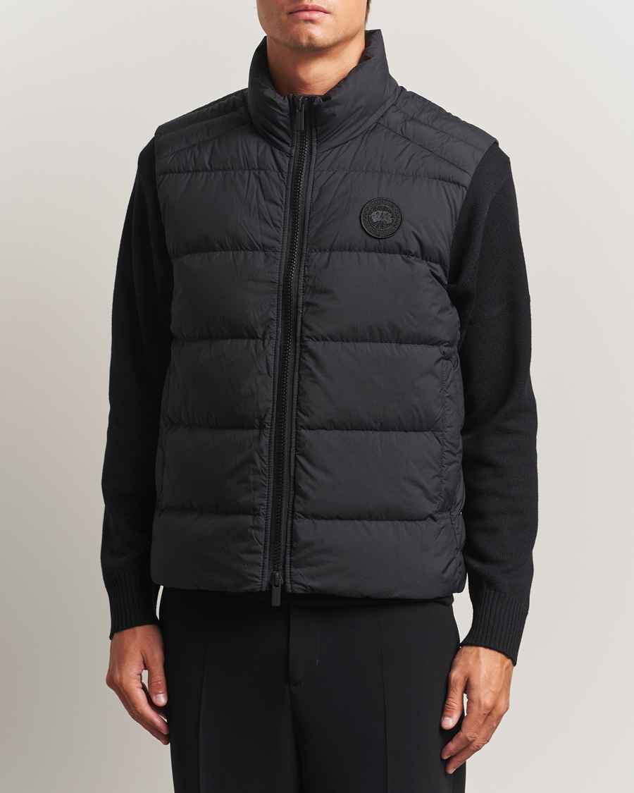 Herr | Jackor | Canada Goose Black Label | Crofton Vest Enduraluxe Black