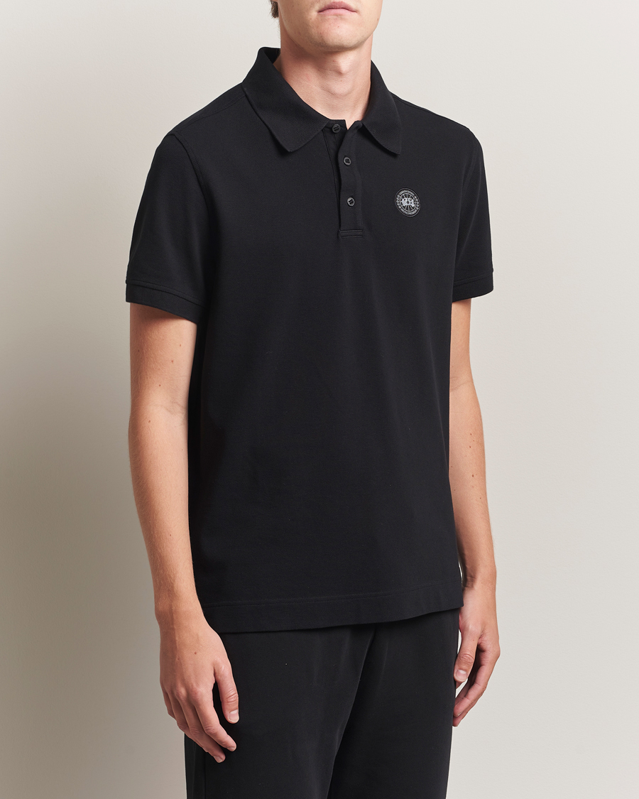 Herr | Pikéer | Canada Goose Black Label | Beckley Polo Black