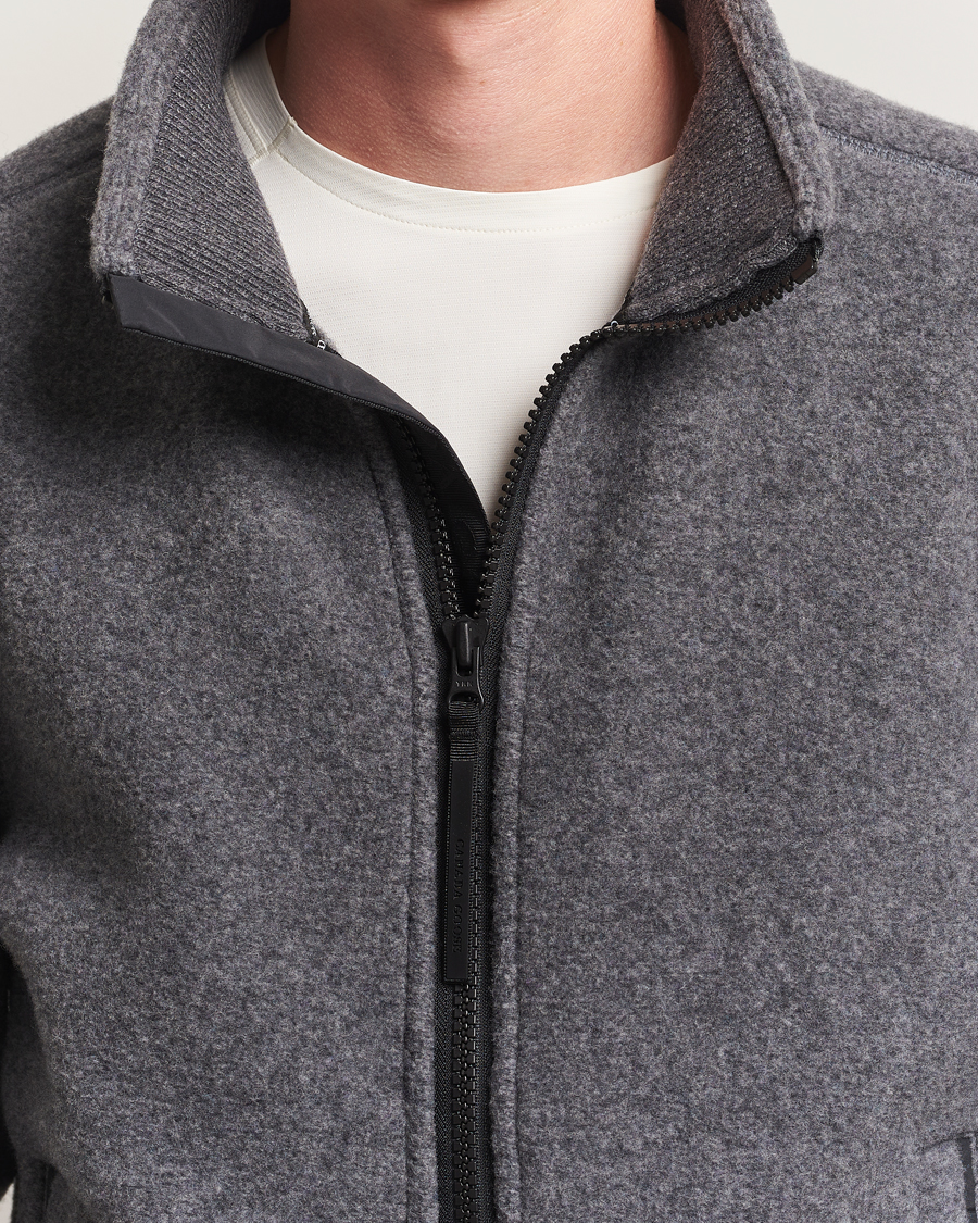Herr | Tröjor | Canada Goose Black Label | Lawson Fleece Jacket Quarry Grey