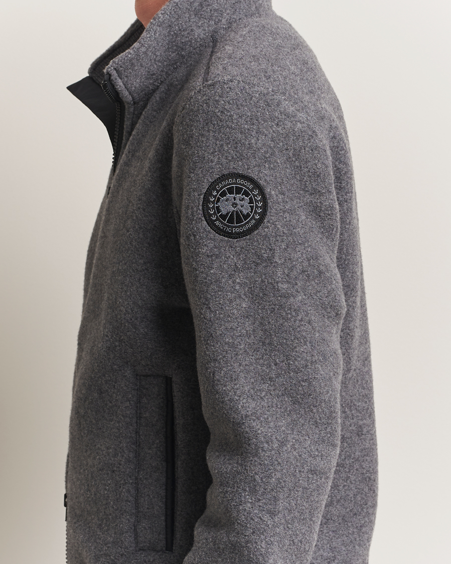 Herr | Tröjor | Canada Goose Black Label | Lawson Fleece Jacket Quarry Grey