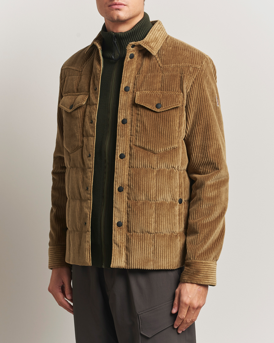Herr | Jackor | Moncler Grenoble | Gelt Corduroy Shirt Jacket Brown