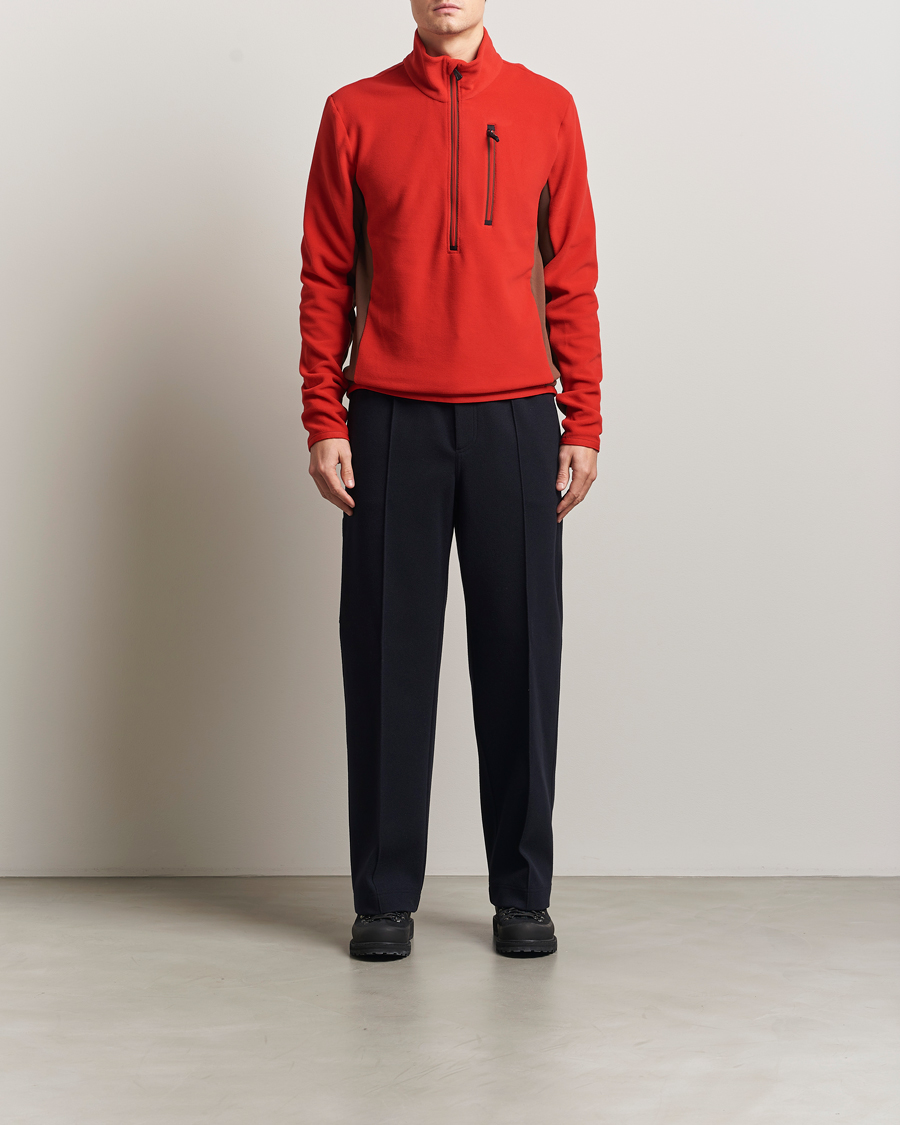 Herr | Byxor | Moncler Grenoble | Brushed Cotton Drawstring Pants Navy
