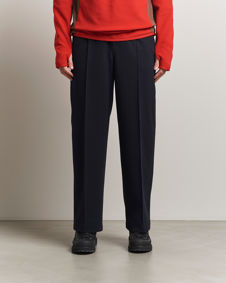 Herr | Byxor | Moncler Grenoble | Brushed Cotton Drawstring Pants Navy