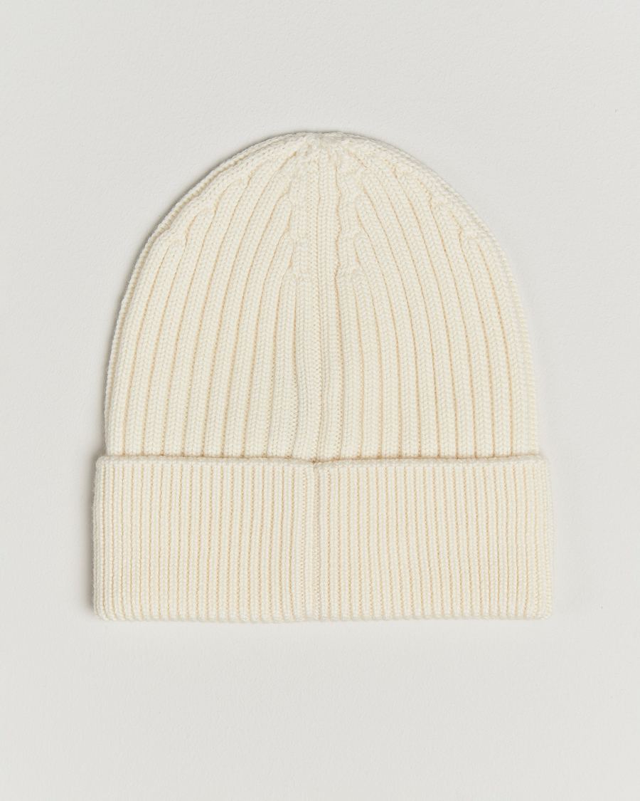 Herr | Moncler Grenoble Rib Wool Beanie Off White | Moncler Grenoble | Rib Wool Beanie Off White