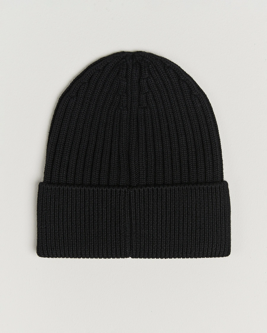 Herr | Mössor | Moncler Grenoble | Rib Wool Beanie Black