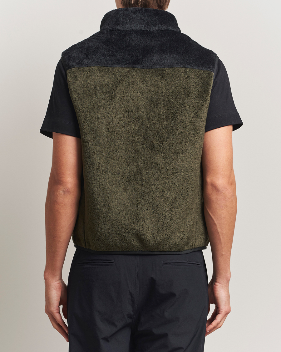 Herr | Västar | Moncler Grenoble | Insulated Fleece Vest Forest Green