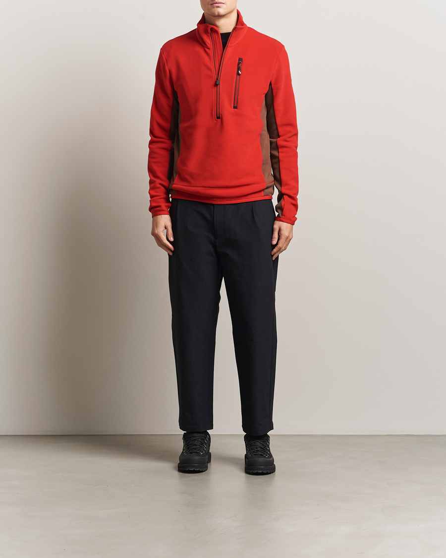 Herr | Tröjor | Moncler Grenoble | Performance Zip Sweater Racing Red