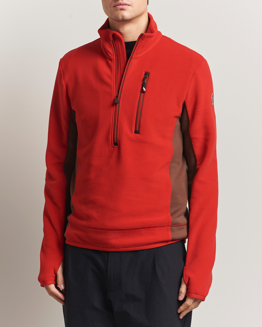 Herr | Tröjor | Moncler Grenoble | Performance Zip Sweater Racing Red