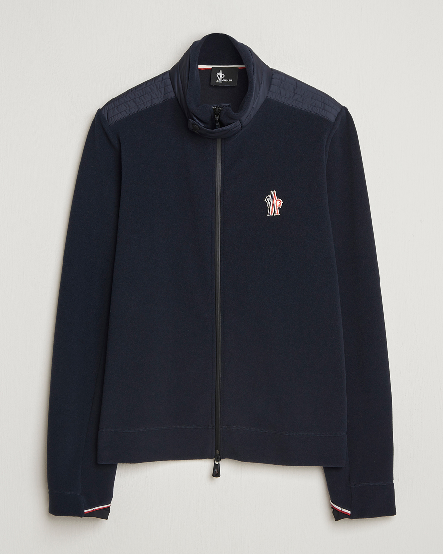 Herr | Tröjor | Moncler Grenoble | Full Zip Cardigan Navy