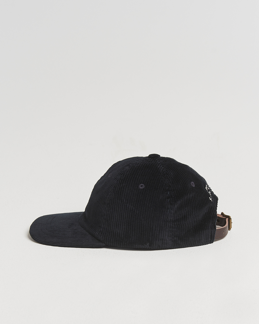 Herr | Hattar & kepsar | Polo Ralph Lauren | Corduroy Cap Polo Black