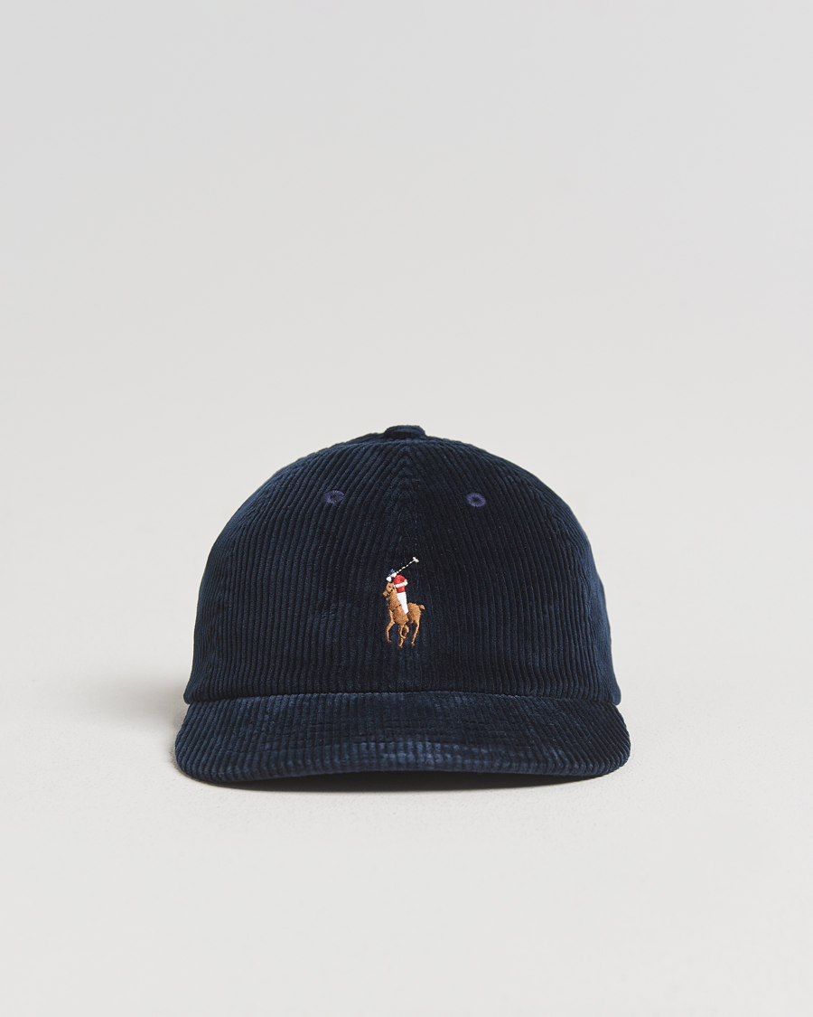 Herr | Hattar & kepsar | Polo Ralph Lauren | Corduroy Cap Aviator Navy
