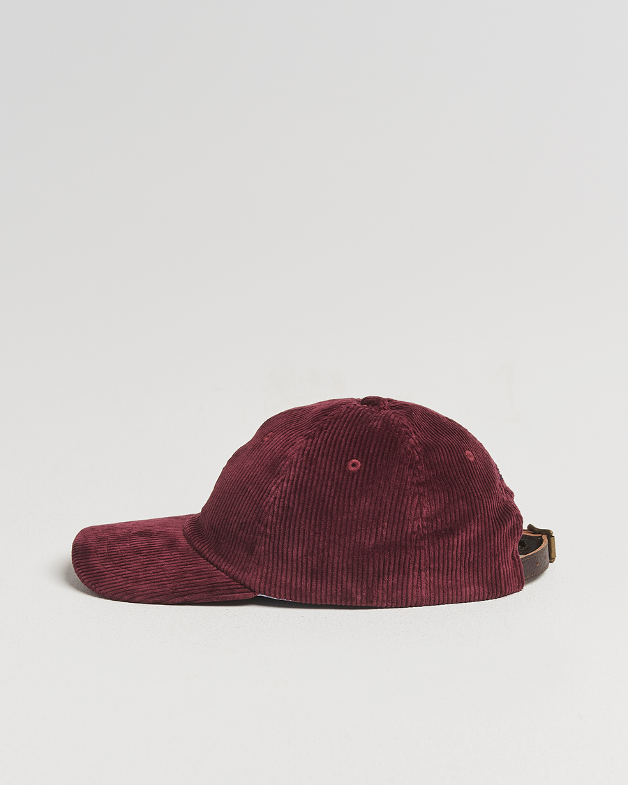 Herr | Hattar & kepsar | Polo Ralph Lauren | Corduroy Cap Rich Ruby
