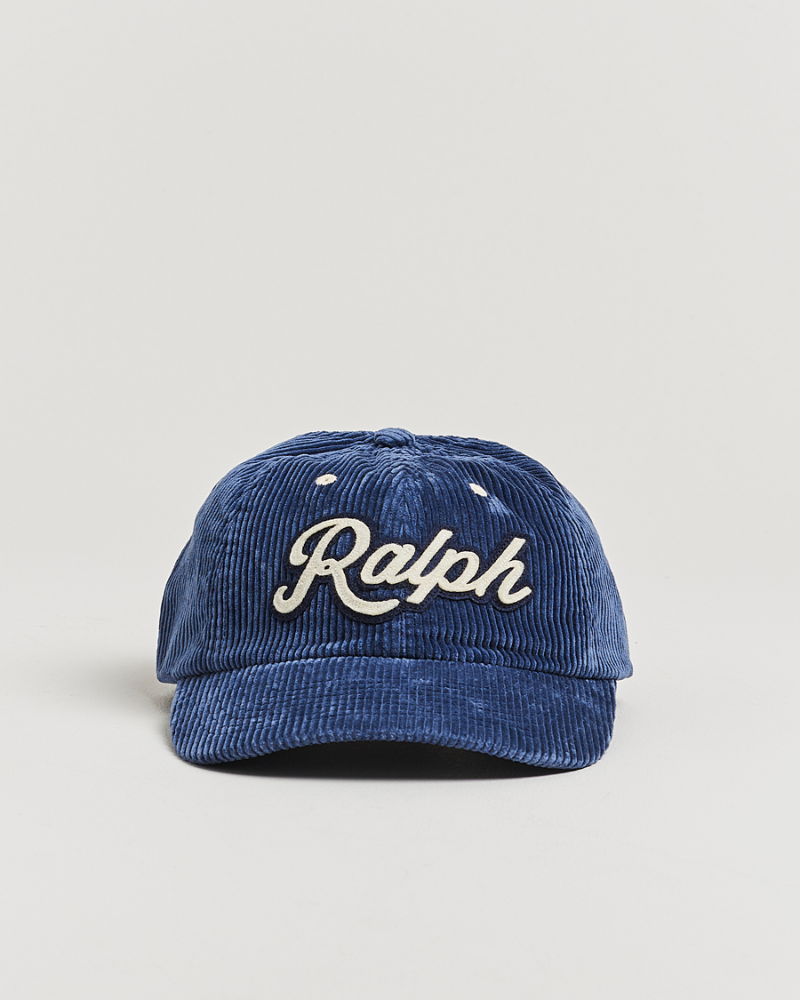 Herr | Hattar & kepsar | Polo Ralph Lauren | Retro Corduroy Cap Boston Navy