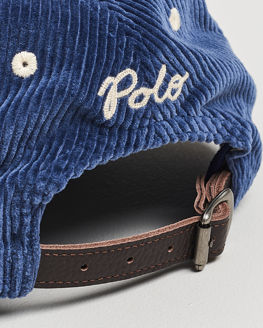 Herr | Hattar & kepsar | Polo Ralph Lauren | Retro Corduroy Cap Boston Navy