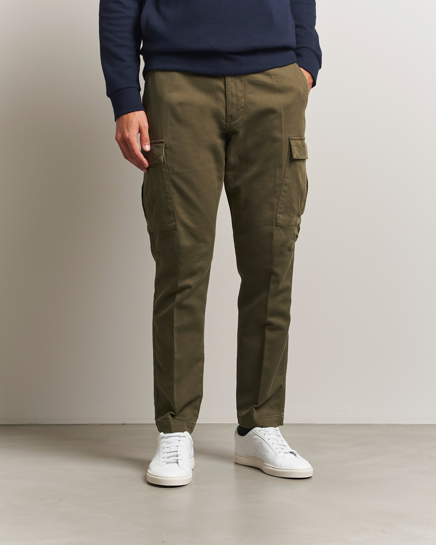Herr | Byxor | Polo Ralph Lauren | Knit Like Cargo Pants Canopy Olive