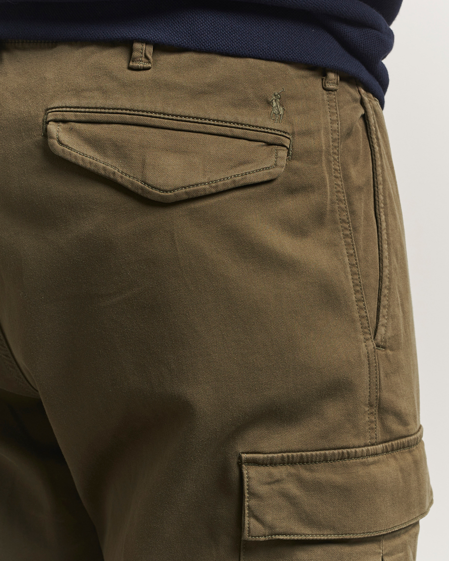 Herr | Byxor | Polo Ralph Lauren | Knit Like Cargo Pants Canopy Olive