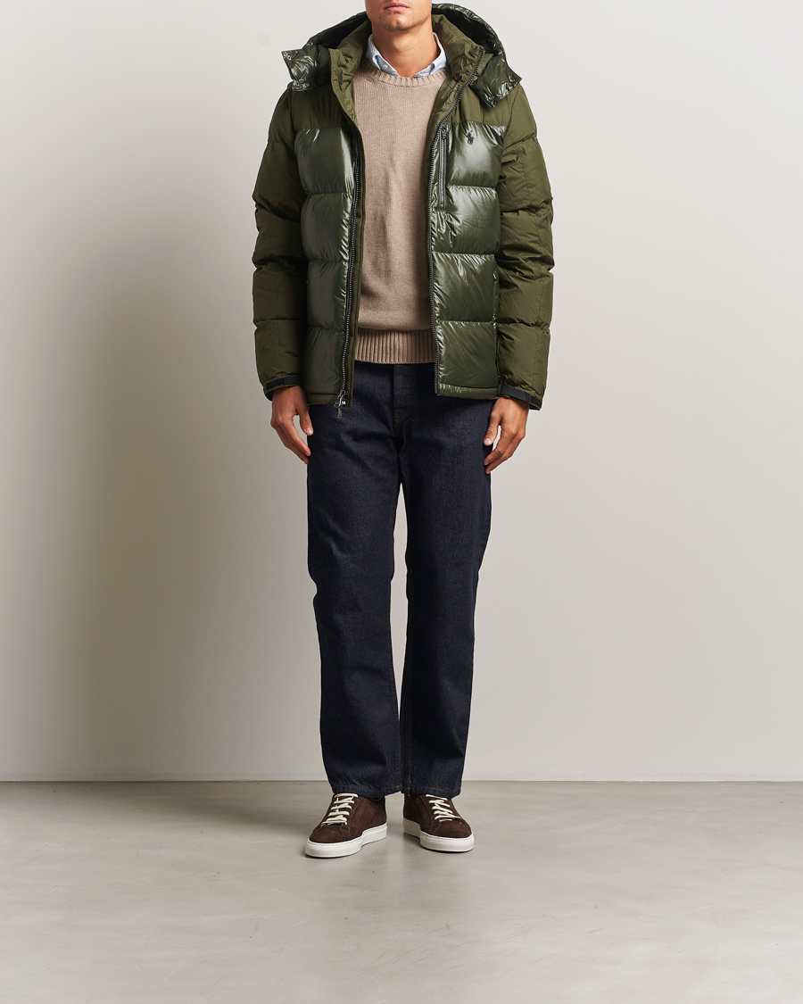 Herr | Jackor | Polo Ralph Lauren | Gorham Mixed Glossy Down Jacket Dark Loden