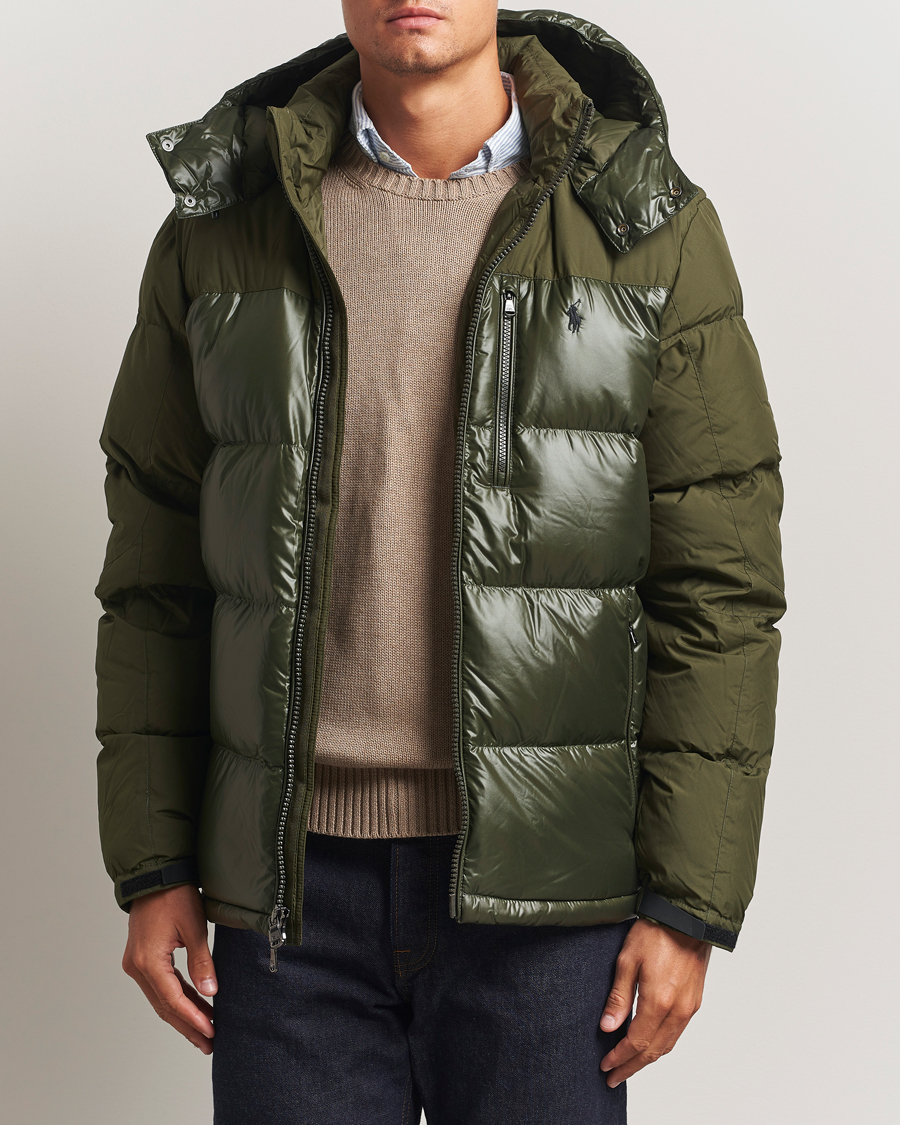 Herr | Jackor | Polo Ralph Lauren | Gorham Mixed Glossy Down Jacket Dark Loden