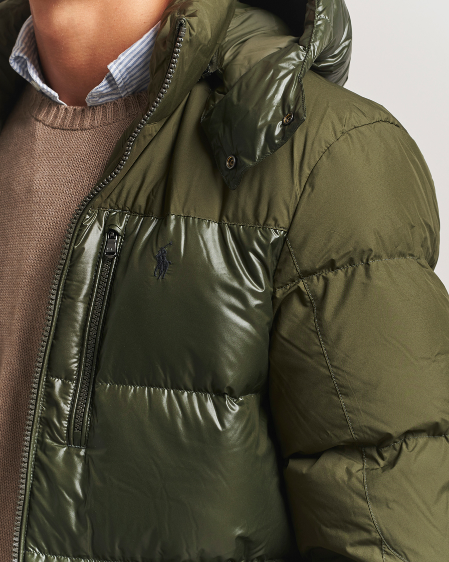 Herr | Jackor | Polo Ralph Lauren | Gorham Mixed Glossy Down Jacket Dark Loden