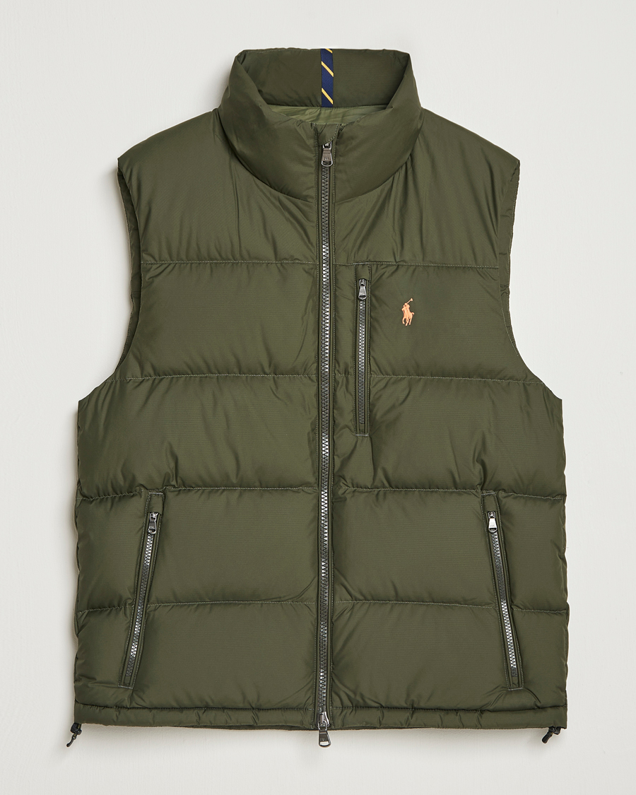 Herr | Jackor | Polo Ralph Lauren | Gorham Down Vest Company Olive