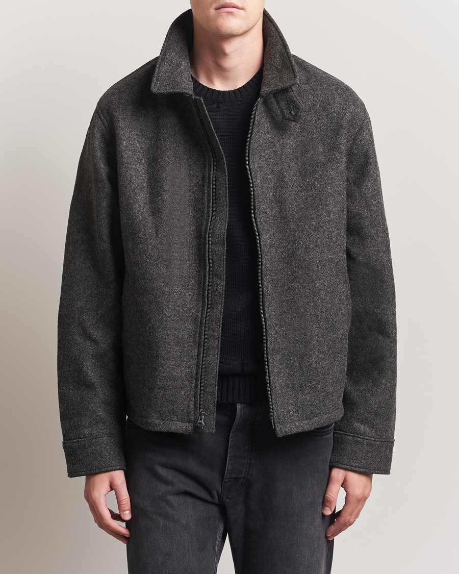 Herr | Jackor | Polo Ralph Lauren | Heritage Twill Wool Windbreaker Barclay Heather