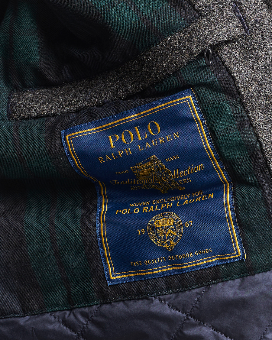 Herr | Jackor | Polo Ralph Lauren | Heritage Twill Wool Windbreaker Barclay Heather