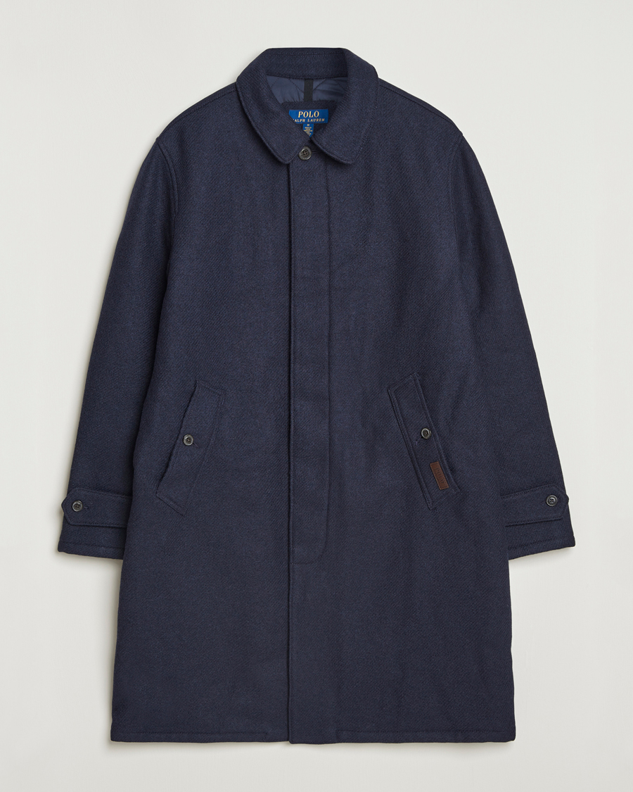 Herr | Jackor | Polo Ralph Lauren | Heritage Twill Wool Coat Collection Navy