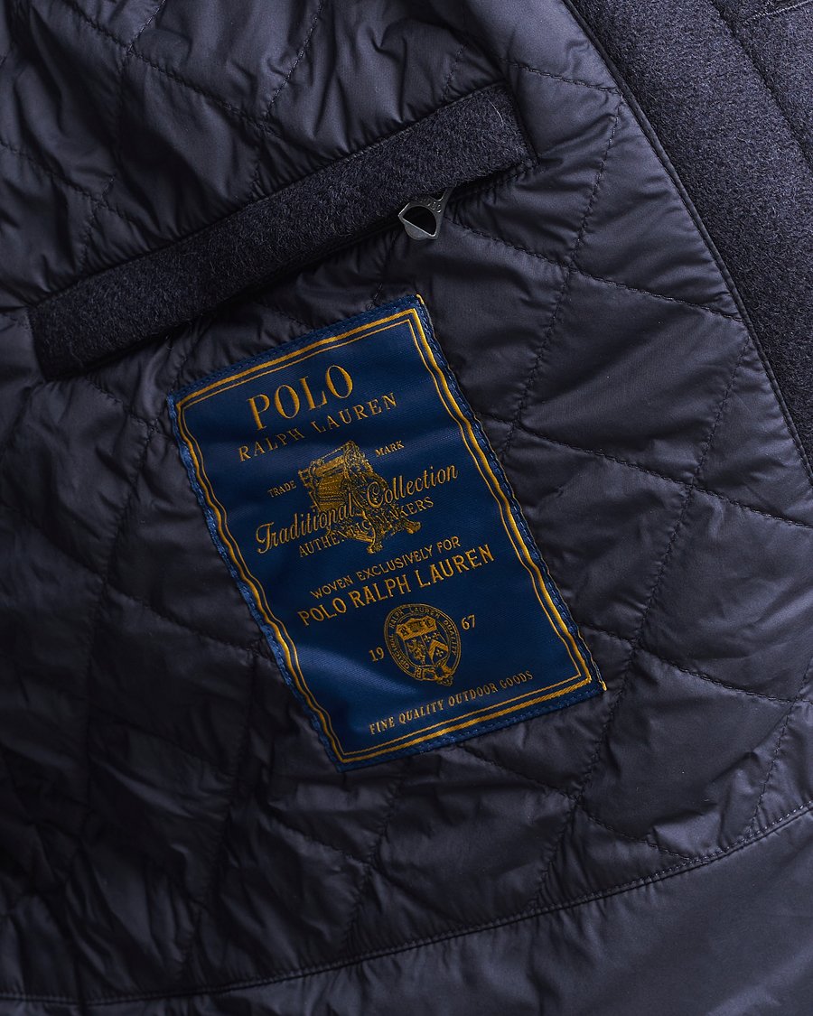 Herr | Jackor | Polo Ralph Lauren | Heritage Twill Wool Coat Collection Navy