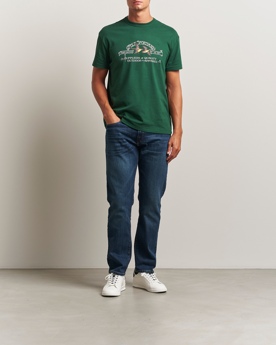 Herr | Jeans | Polo Ralph Lauren | Hampton Rockford Stretch Straight Jeans Mid Blue