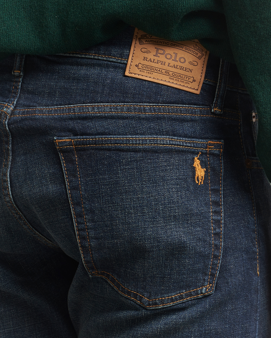 Herr | Jeans | Polo Ralph Lauren | Hampton Murphy Stretch Straight Jeans Dark Blue