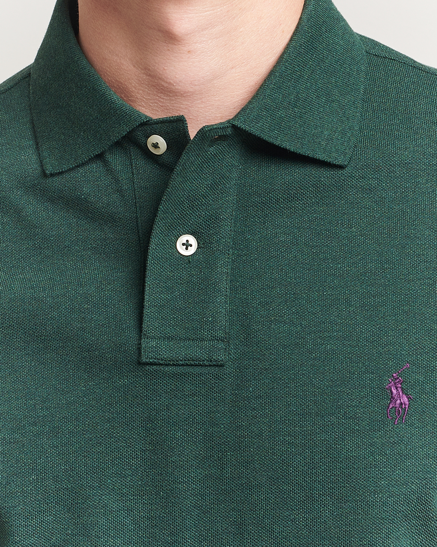 Herr | Pikéer | Polo Ralph Lauren | Custom Slim Fit Polo Scotch Pine Heather