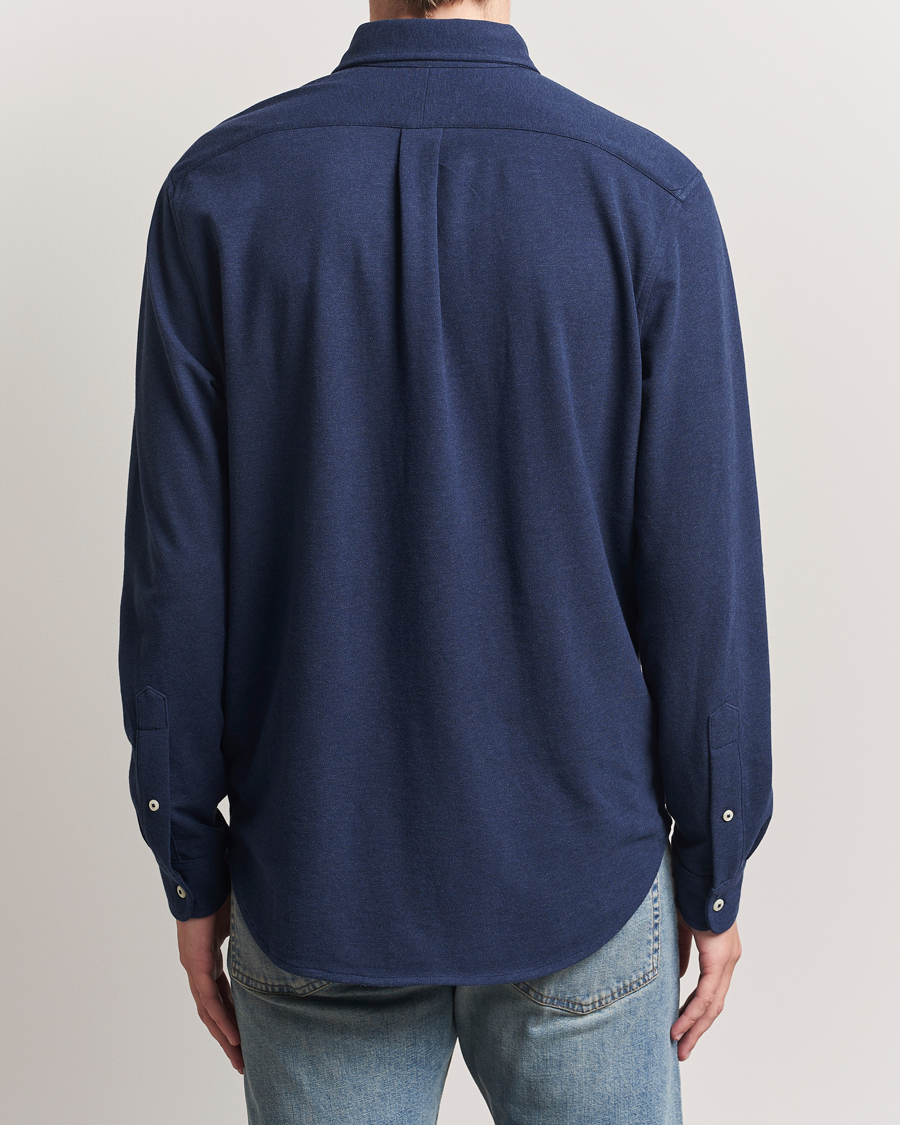 Herr | Skjortor | Polo Ralph Lauren | Featherweight Mesh Shirt Spring Navy Heather