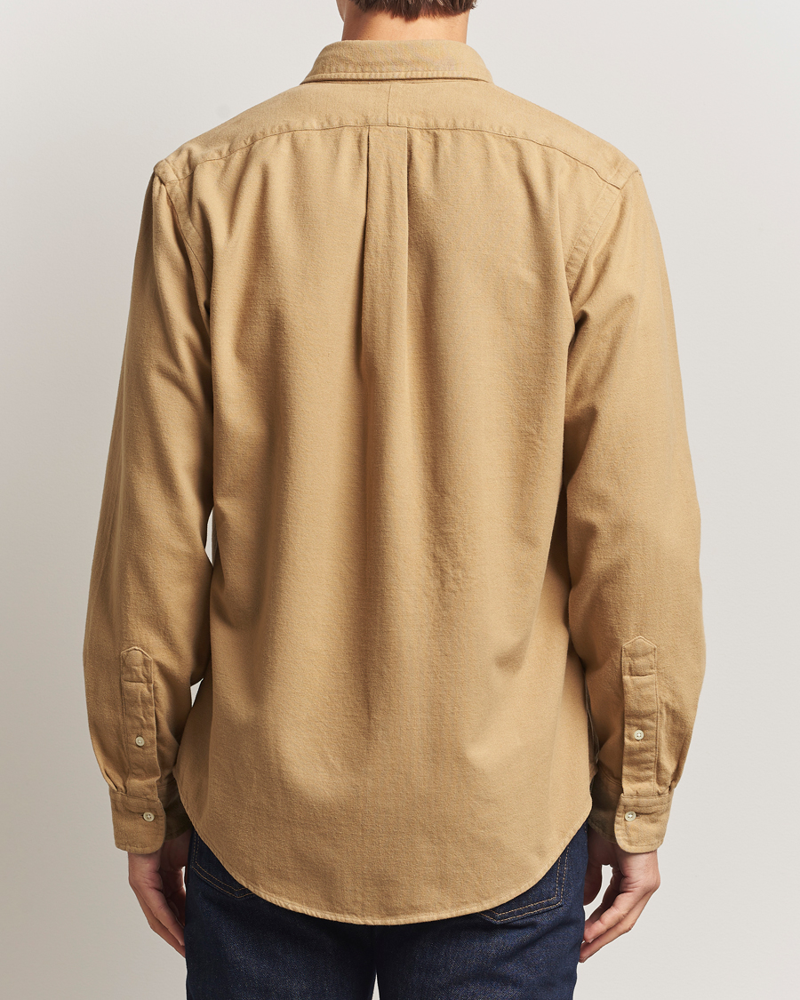 Herr | Skjortor | Polo Ralph Lauren | Custom Fit Brushed Flannel Shirt RL Khaki