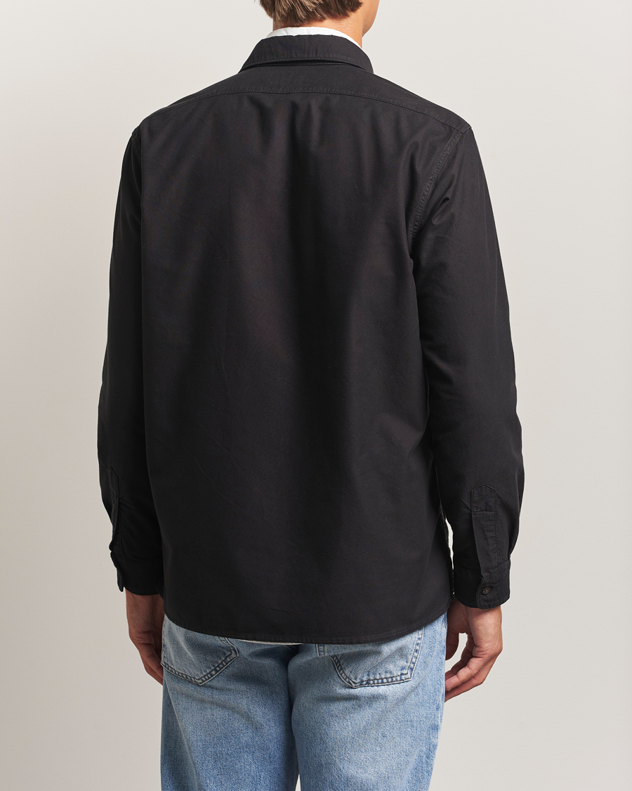 Herr | Skjortor | Polo Ralph Lauren | Garment Dyed Oxford Overshirt Polo Black