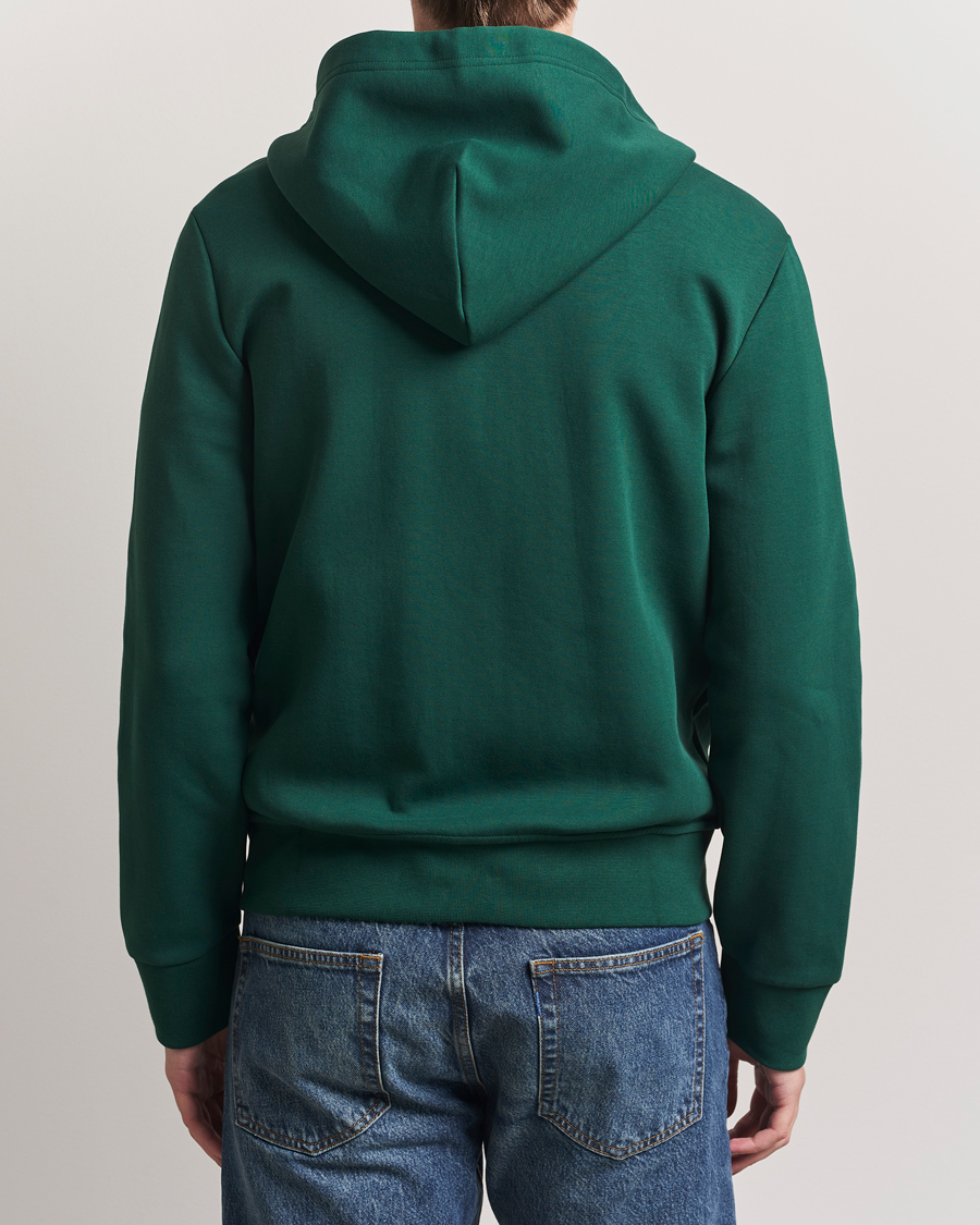 Herr | Tröjor | Polo Ralph Lauren | Double Knitted Full-Zip Hoodie Vintage Pine