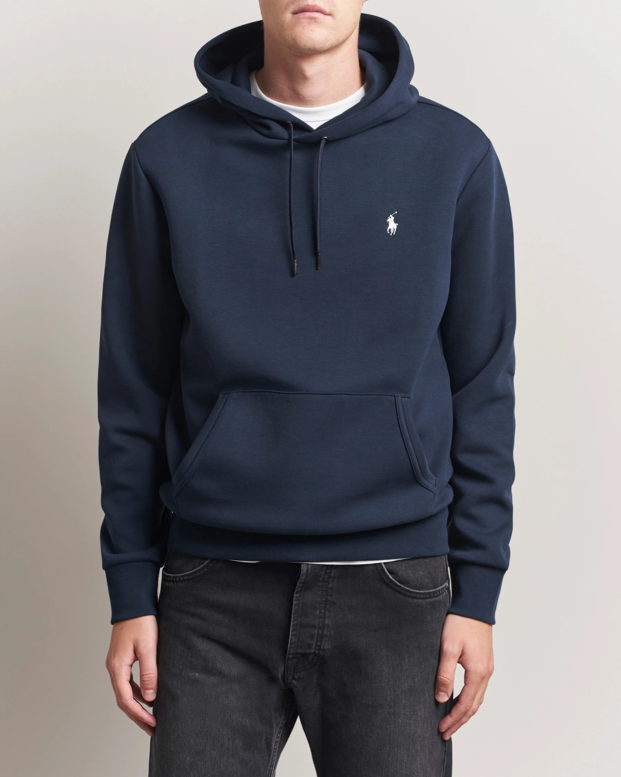 Herr | Tröjor | Polo Ralph Lauren | Double Knitted Hoodie Aviator Navy