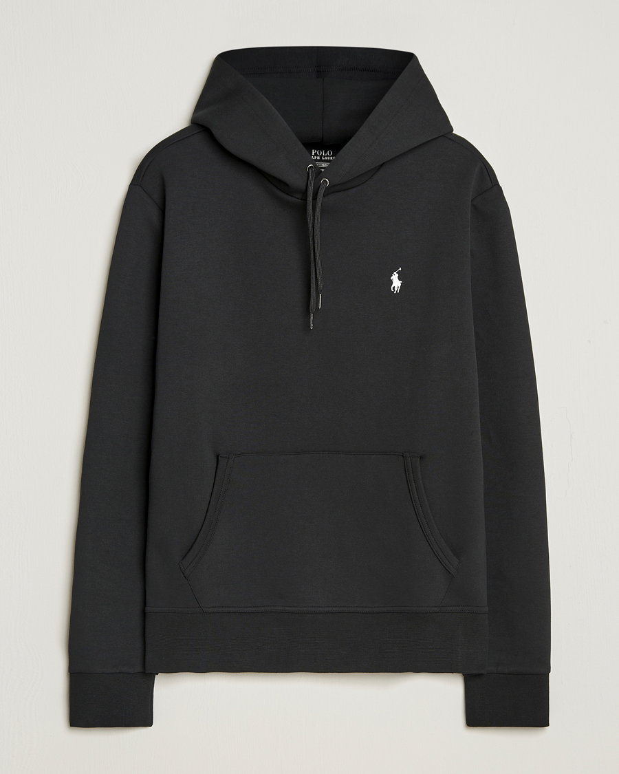Herr | Tröjor | Polo Ralph Lauren | Double Knitted Hoodie Polo Black