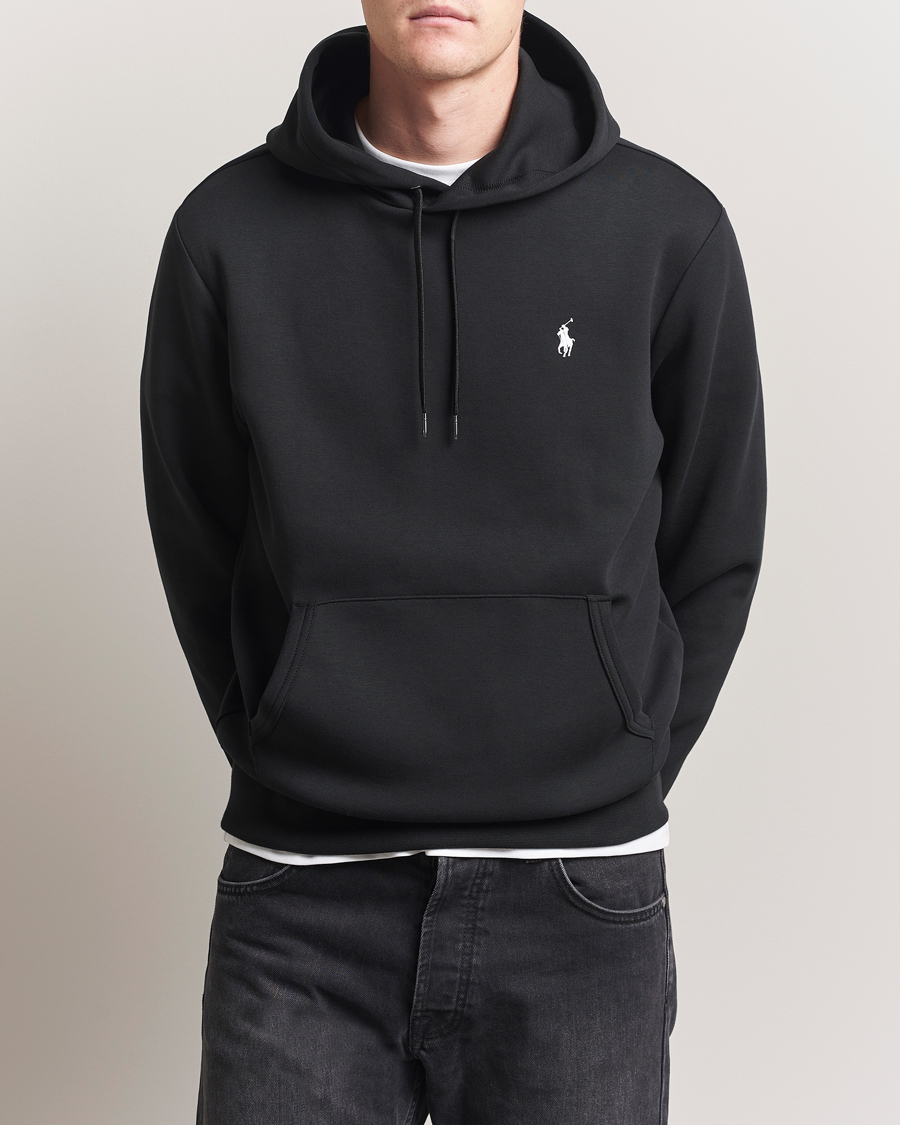 Herr | Tröjor | Polo Ralph Lauren | Double Knitted Hoodie Polo Black