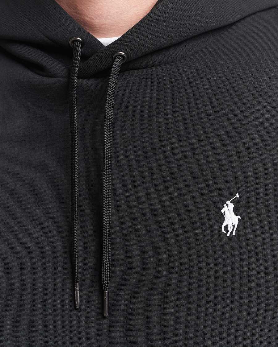 Herr | Tröjor | Polo Ralph Lauren | Double Knitted Hoodie Polo Black