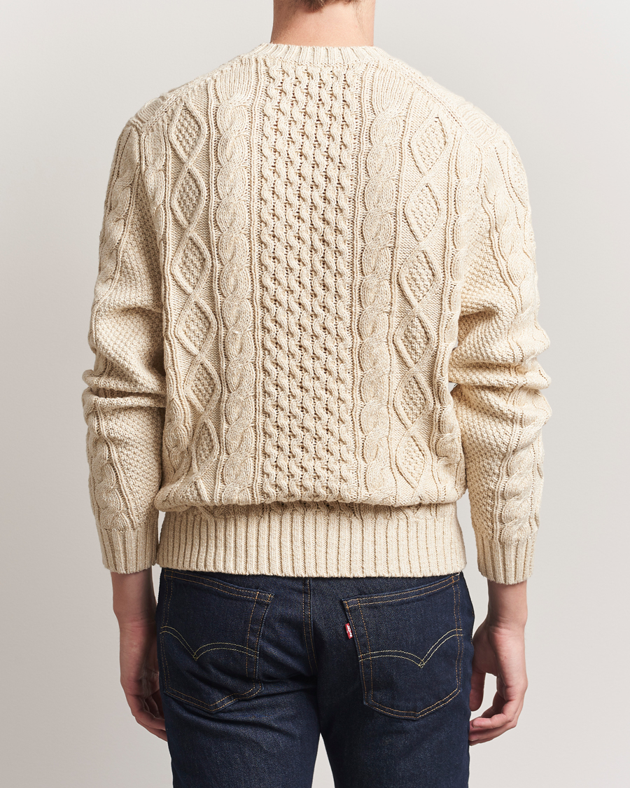 Herr | Tröjor | Polo Ralph Lauren | Cotton Marl Pullover Oatmeal