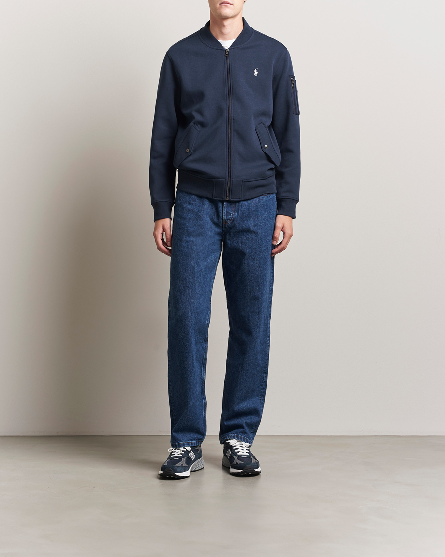 Herr | Tröjor | Polo Ralph Lauren | Double Knitted Sweatshirt Aviator Navy