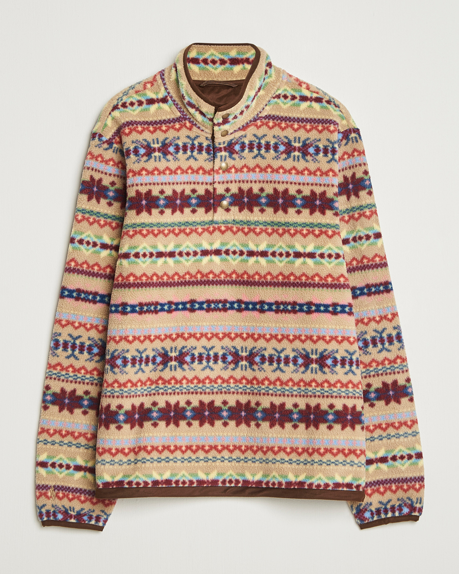 Herr | Tröjor | Polo Ralph Lauren | Printed Fleece Camel Combo