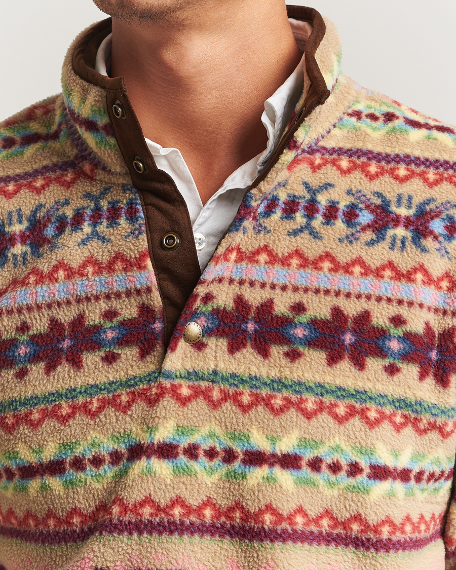 Herr | Tröjor | Polo Ralph Lauren | Printed Fleece Camel Combo