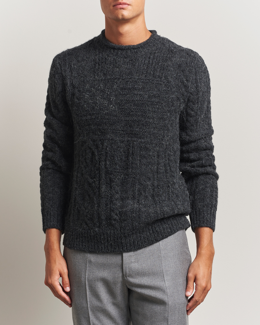 Herr | Tröjor | Polo Ralph Lauren | Wool Blend Sweater Dark Granite Heather