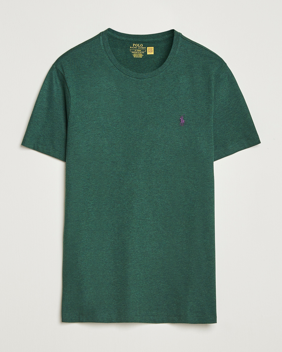 Herr | T-Shirts | Polo Ralph Lauren | Crew Neck T-Shirt Scotch Pine Heather